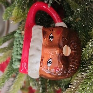 Mini Santa Mug with Matches and Striker